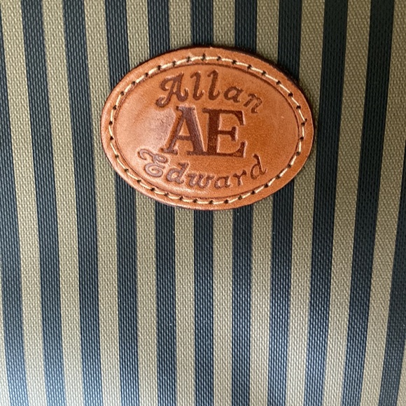 Allan Edward striped handbag - Picture 2 of 4